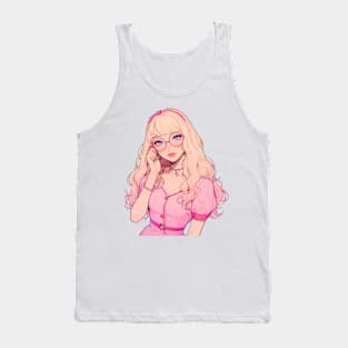 Barbie with Glasses Tank Top